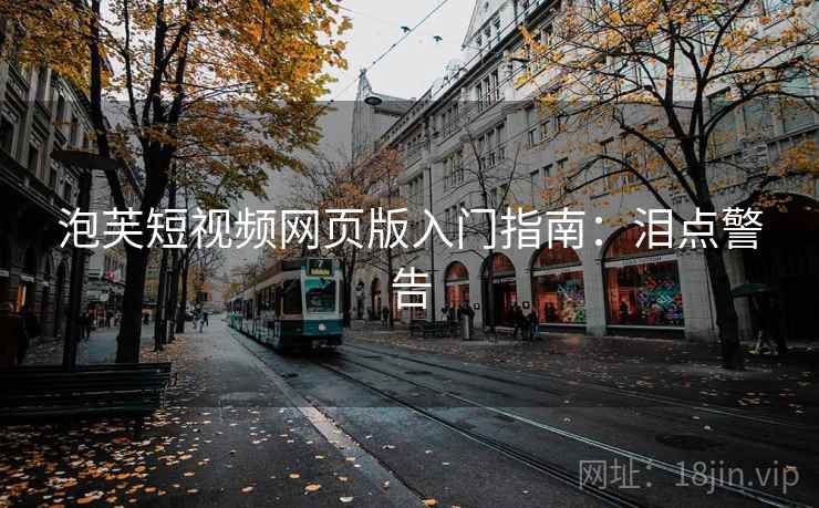 泡芙短视频网页版入门指南：泪点警告