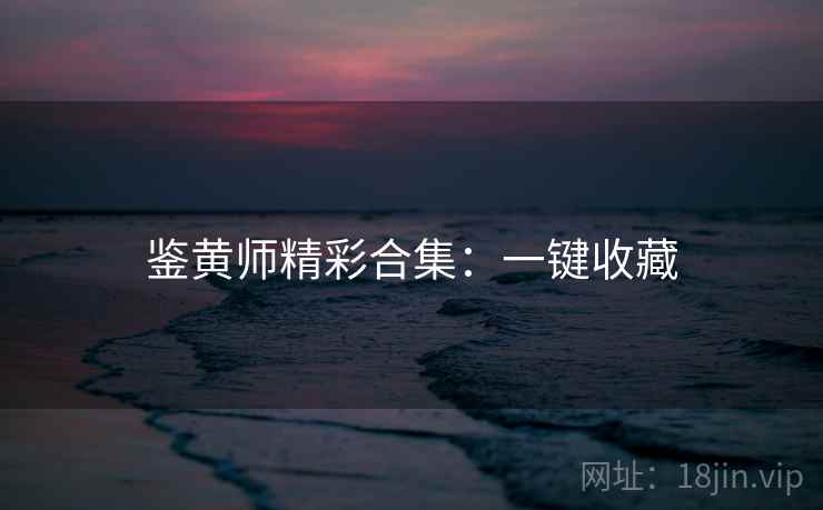 鉴黄师精彩合集：一键收藏